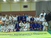 Alumnos de la escuela municipal de judo