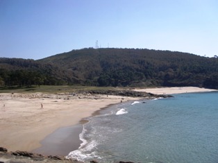 Vista de la playa de Balars