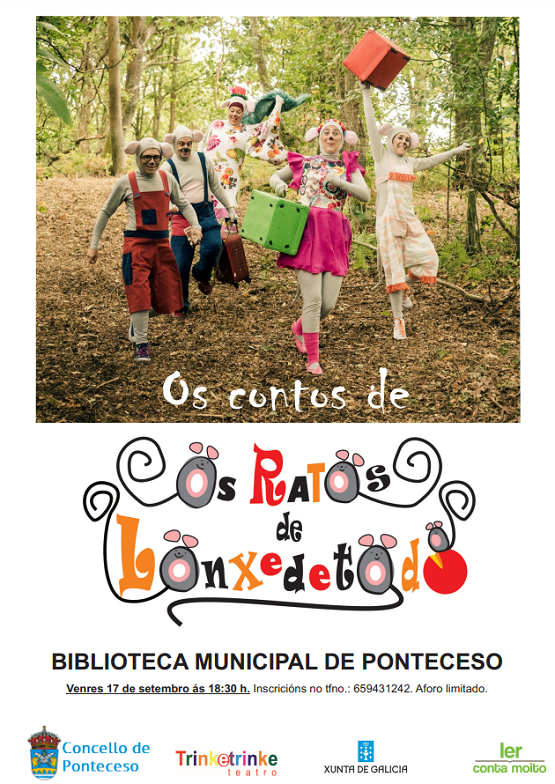 "Os Ratos de Lonxedetodo" volven á Biblioteca Municipal de Ponteceso "Os Ratos de Lonxedetodo" volven á Biblioteca Municipal de Ponteceso